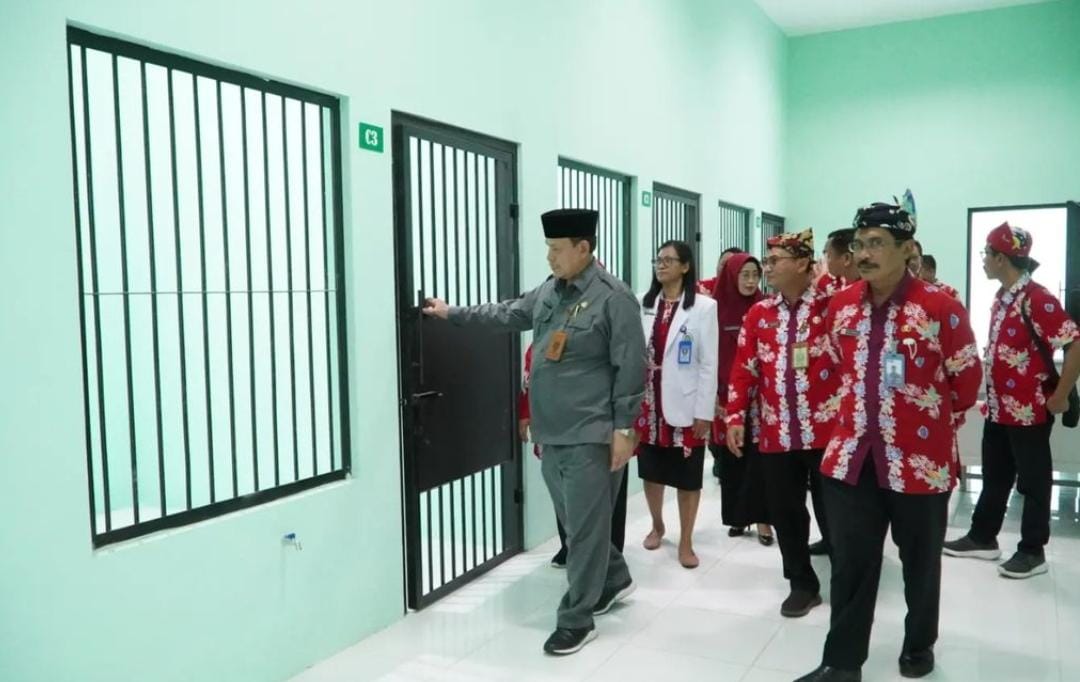 Peresmian gedung baru untuk pasien gangguan jiwa di RSAR Situbondo. (Khoirul Rizal/RadarSitubondo.id)