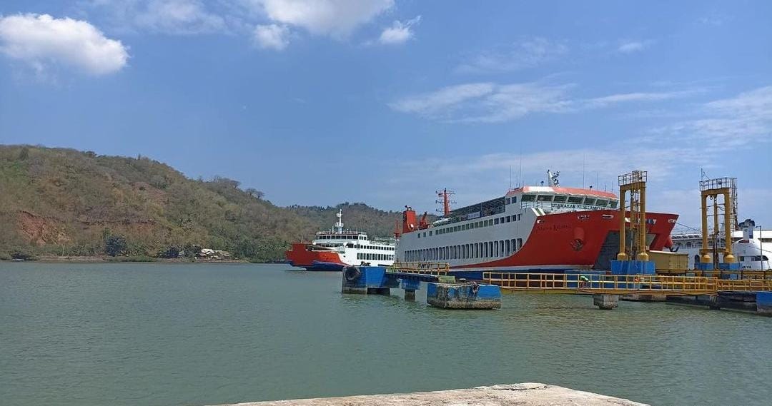 Pelabuhan Lembar, Lombok NTB. (ig @jemlaferrymataram)
