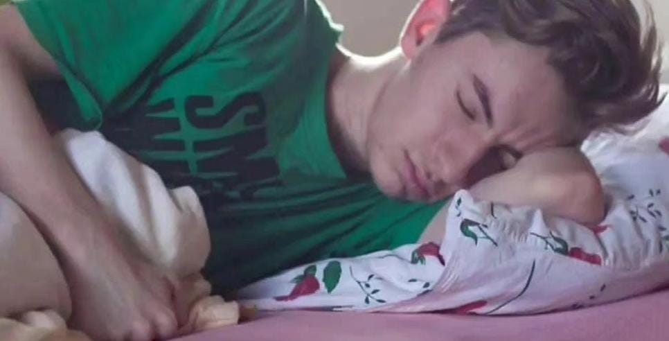 Ilustrasi tidur. (ig @mediakesehatanku)