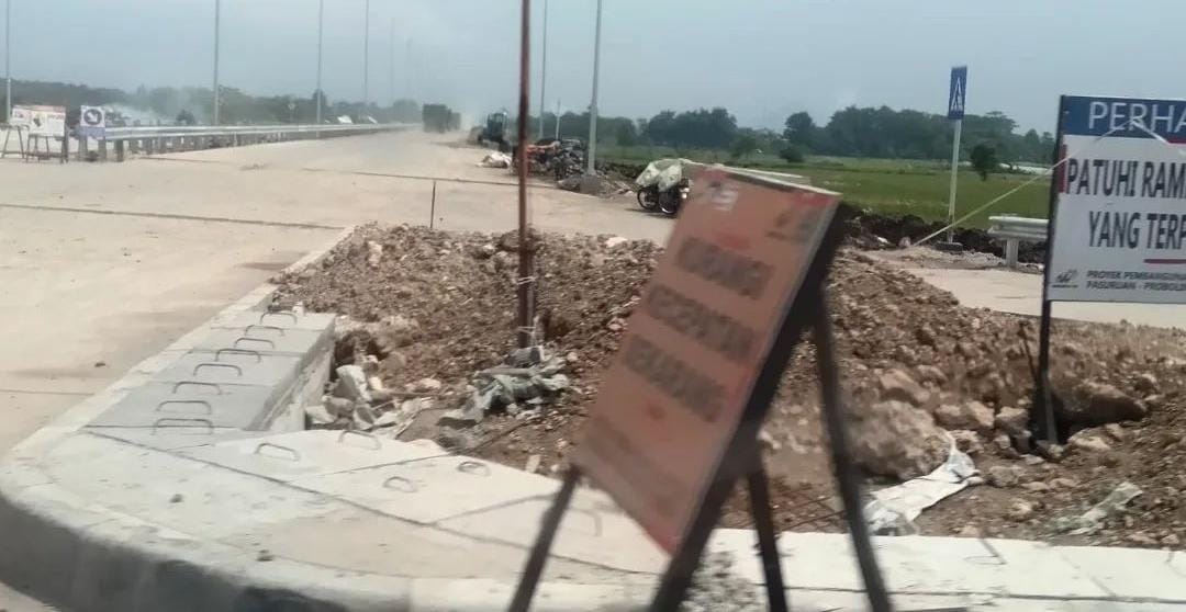 Proyek tol Probowangi. (ig @kusmin5623)