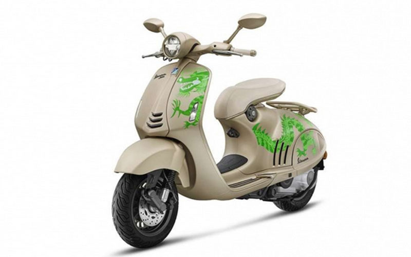CANTIK DAN ANGGUN: Vespa Dragon edisi terbatas