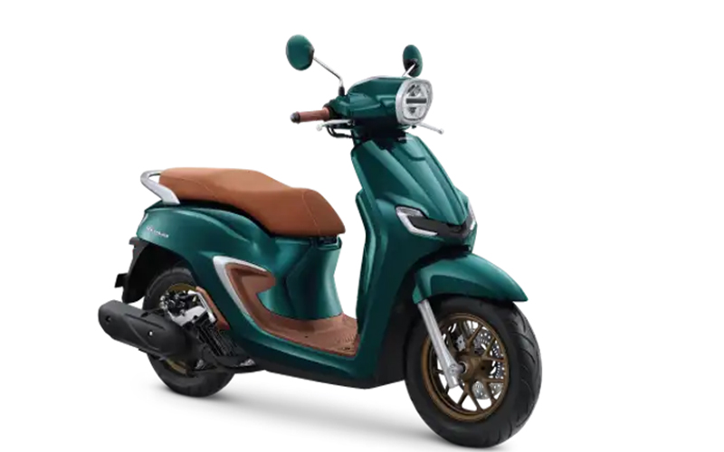 RETRO KLASIK: Honda Stylo 160 sepintas perwajahannya mirip Vespa Klasik