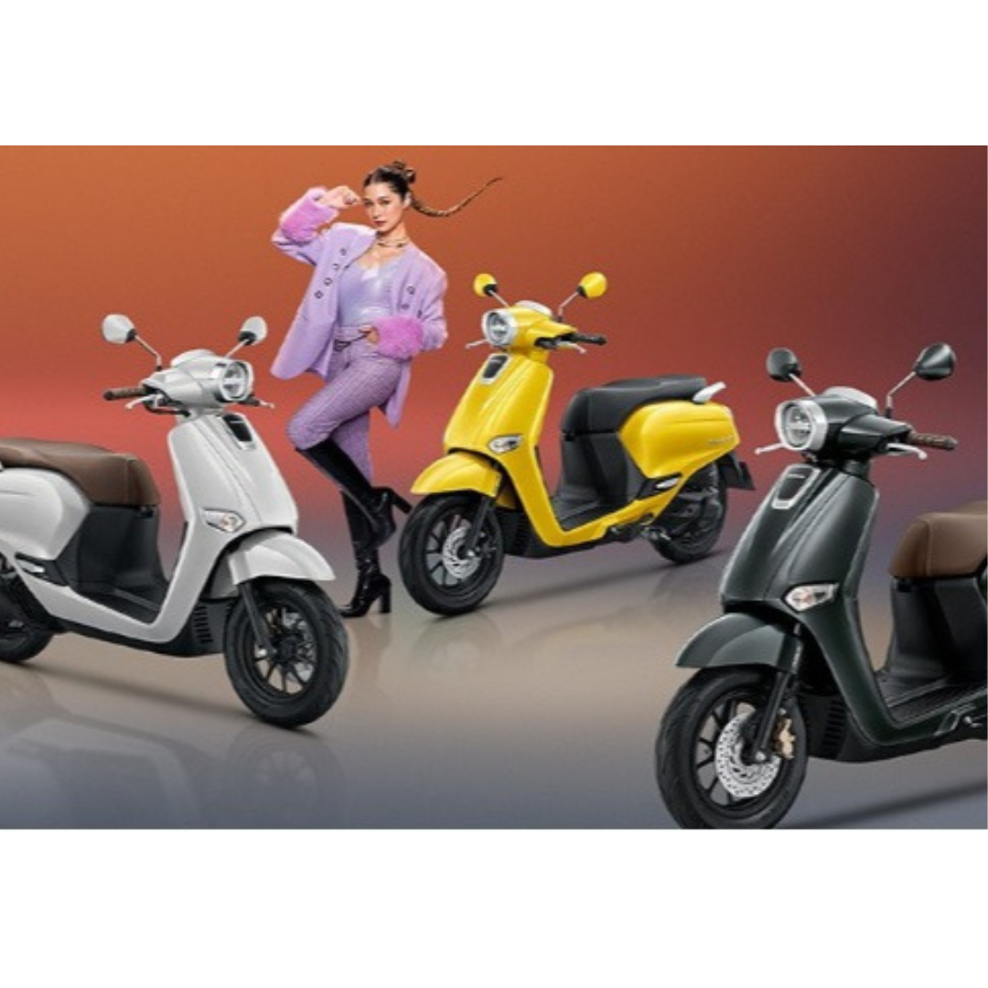 Honda Giorno+ yang populer dan digemari masyarakat Thailand.
