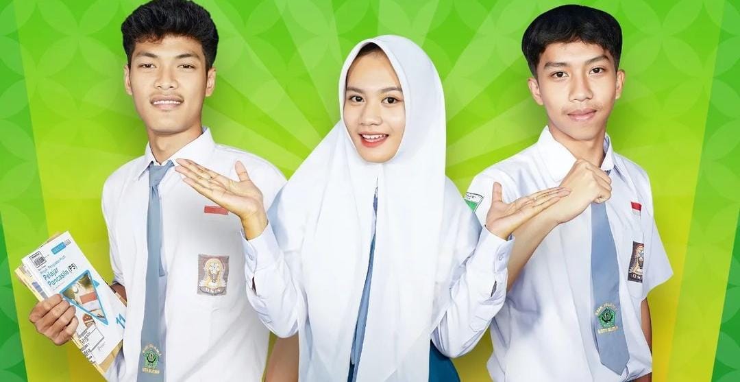 Ilustrasi siswa baru SLTA. (ig @stmi_punyacerita)