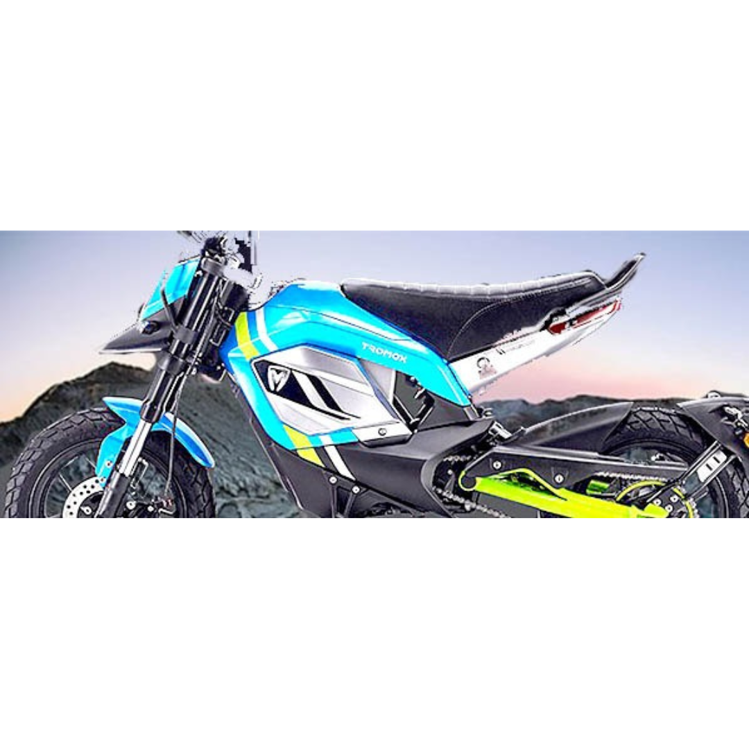 Motor listrik yang dikembangkan Tromox Electric Motorcycle di Italia.