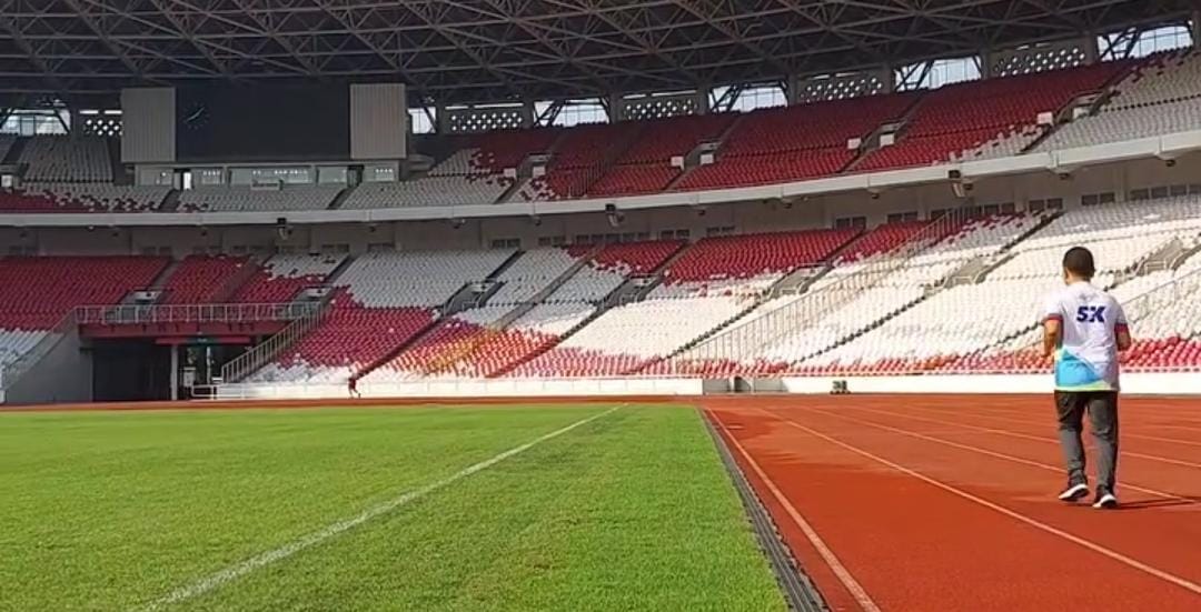 Stadion Gelora Bung Karno Jakarta. (ig @alimansyah_fazri)