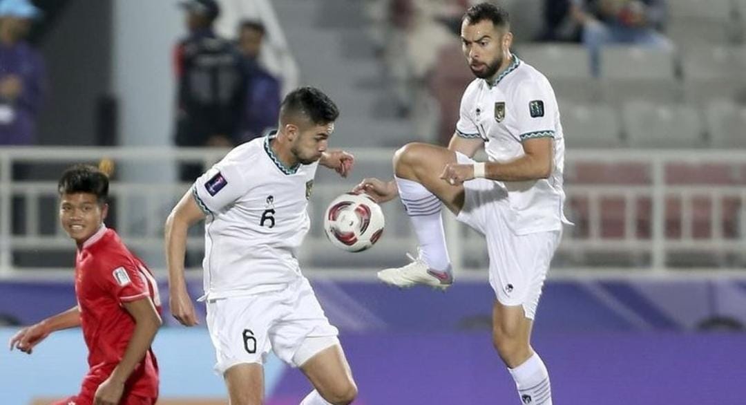 Timnas Indonesia saat di Piala Asia Qatar. (ig @jordiamat5)