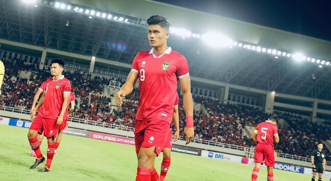 Pemain Timnas Indonesia usai berlaga. (ig @m.ramadhansn)