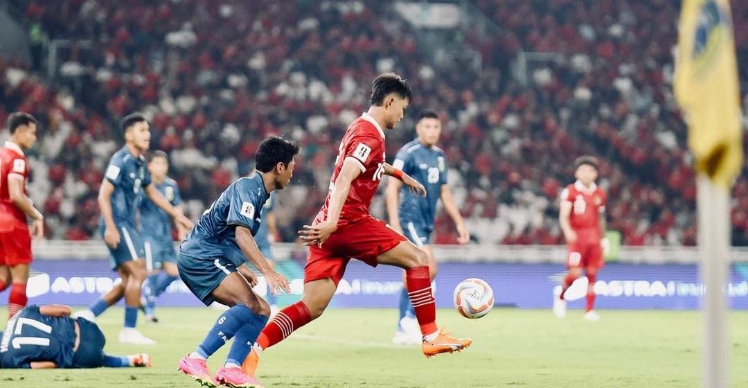 Timnas Indonesia di kualifikasi Piala Dunia. (ig @hokkycaraka_)