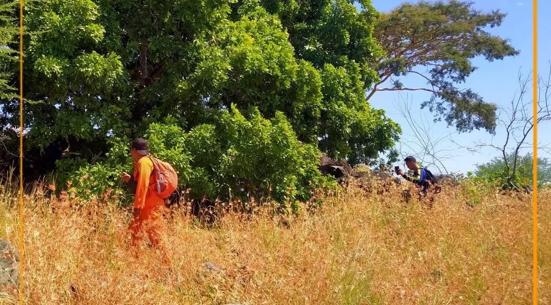 Pencarian yang dilakukan Basarnas. (Instagram @basarnas.bwi)