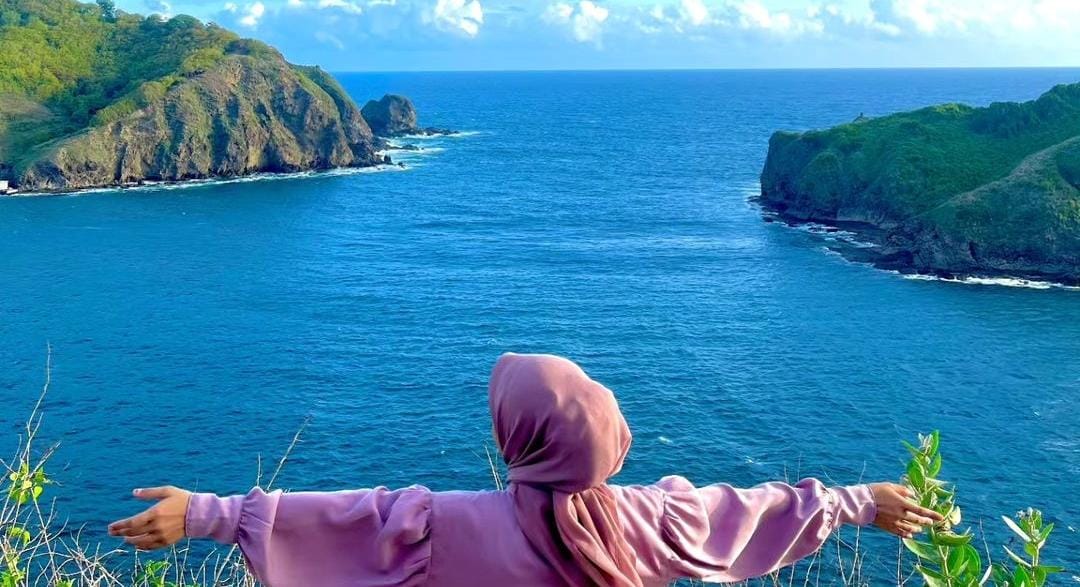Spot foto di Pantai Payangan, Jember. (ig @ihdanrain)