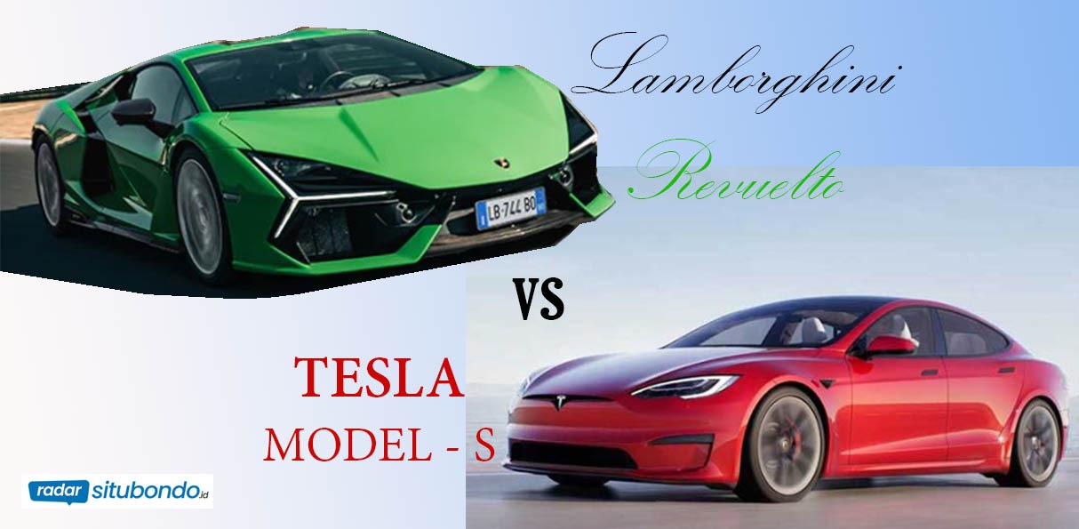 Lamborghini Revuelto vs Tesla Model S Plaid, Mana yang Paling Cepat di Lintasan Drag?