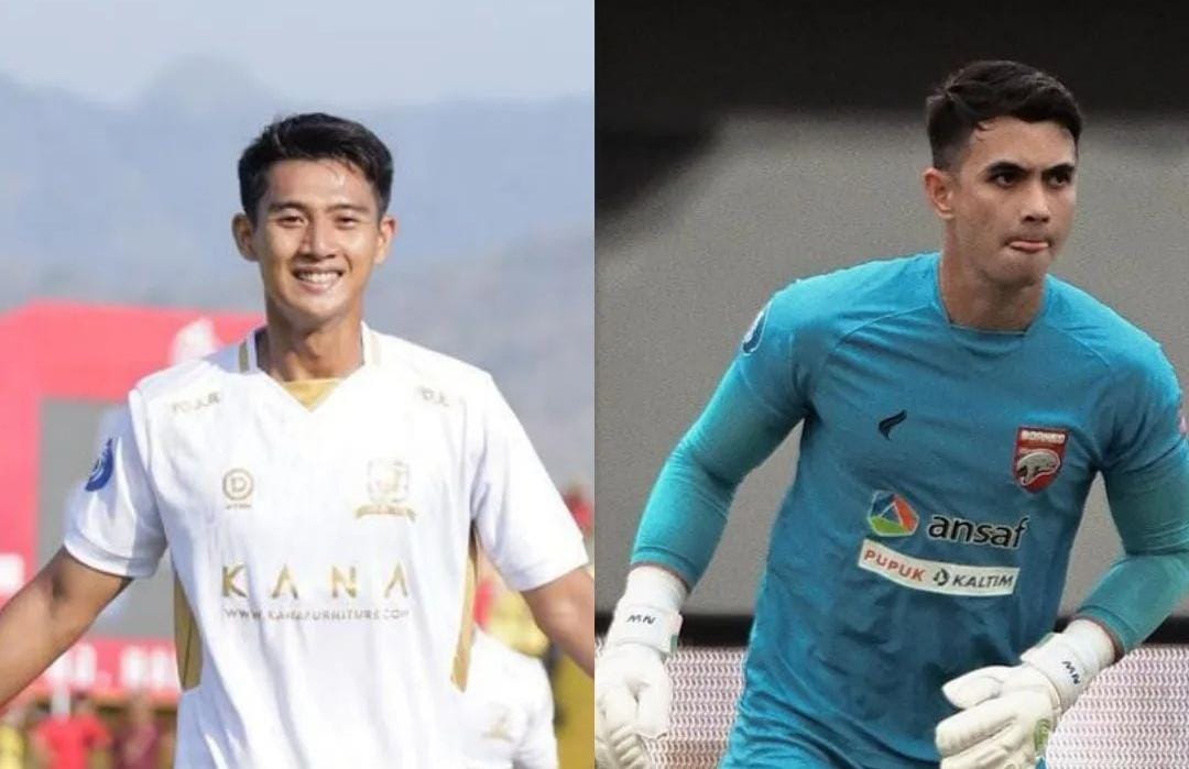 Kolase Malik Risaldi dan Nadeo Argawinata. (ig @info_sepakbolaidn)
