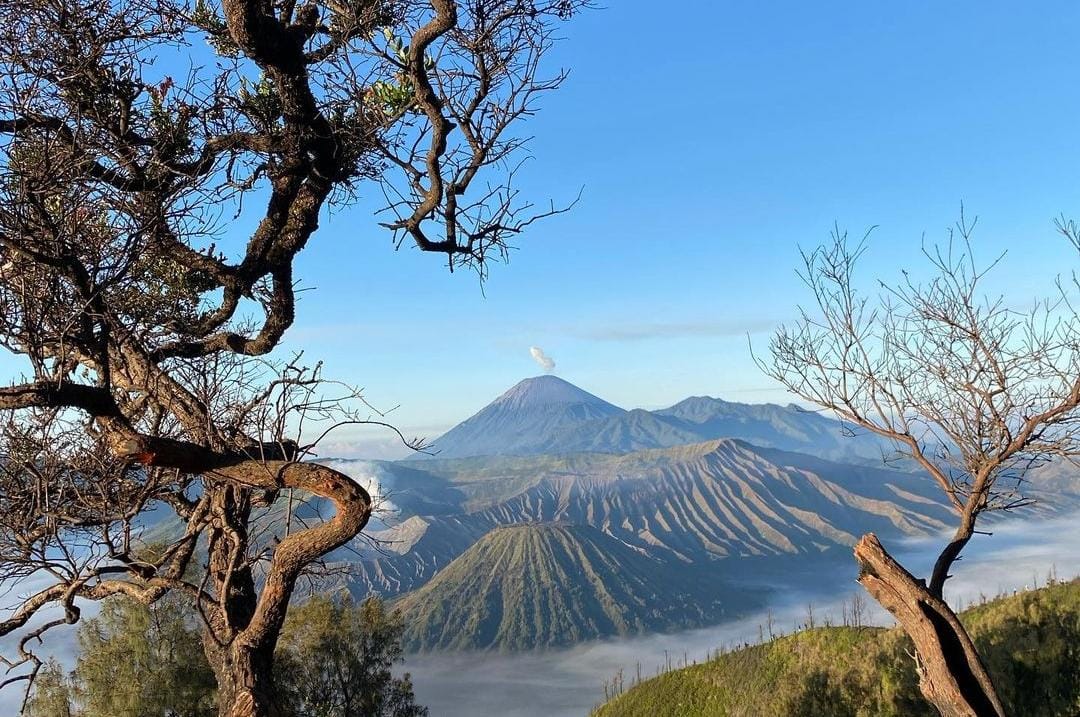 Pemandangan Gunung Bromo.
