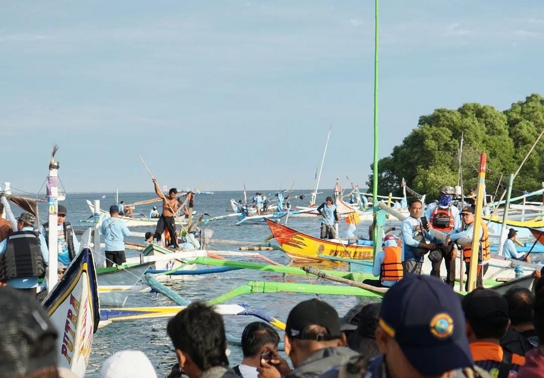 Suasana fishing camp di Baluran Situbondo.