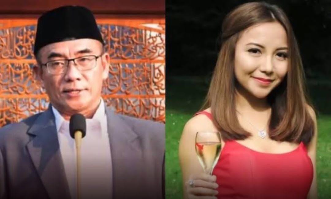 Cindra Aditi Tejakinkin (kanan) dan Hasyim Asy