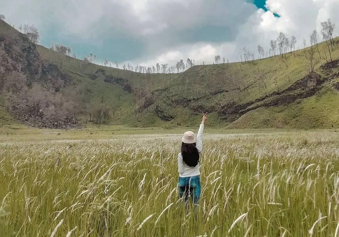 Kawah Ilalang di Bondowoso.