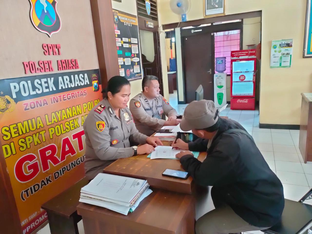 Penjual migor murah di Situbondo membuat surat pernyataan.