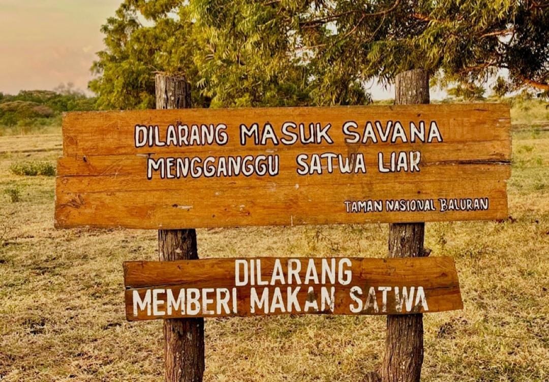 Taman Nasional Baluran Situbondo.