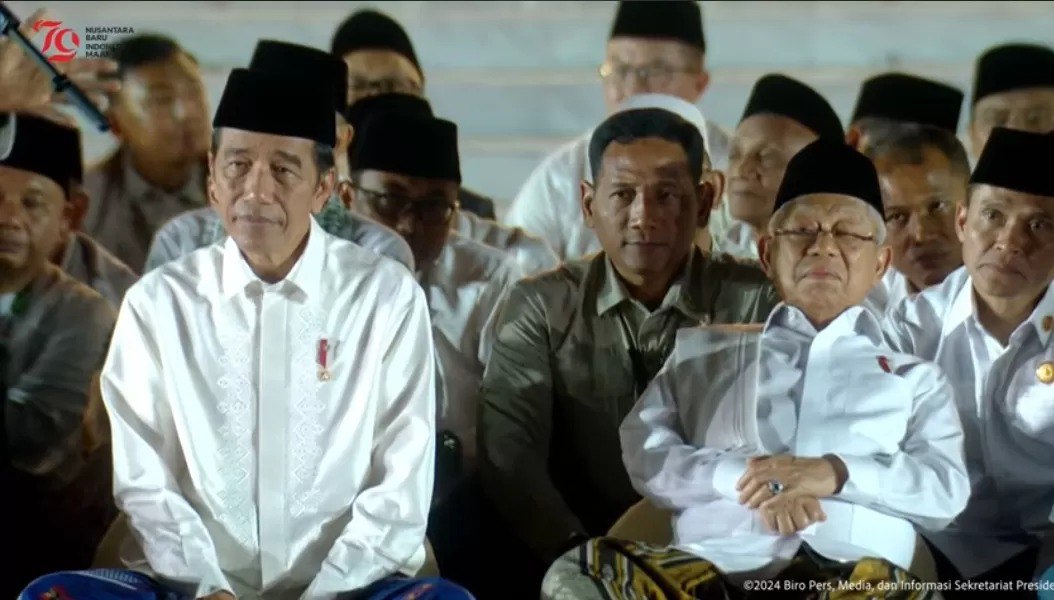 Presiden Joko Widodo (Jokowi) dan Wakil Presiden Ma