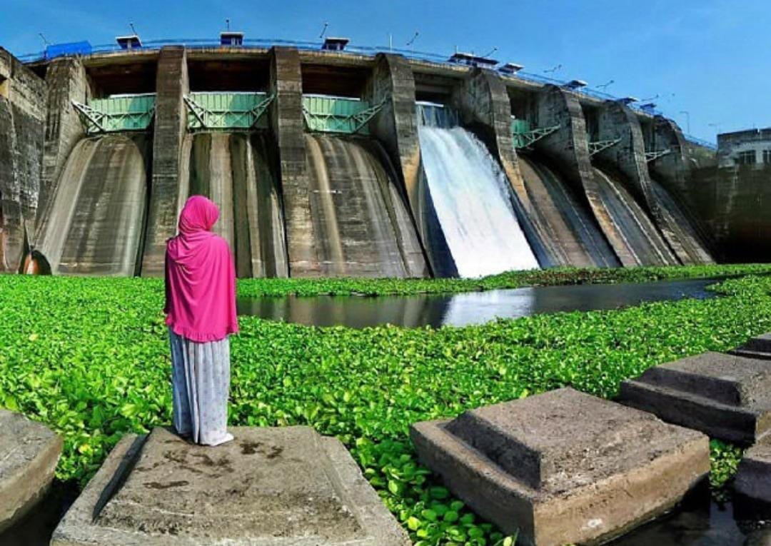 Bendungan Sampean Baru Bondowoso.
