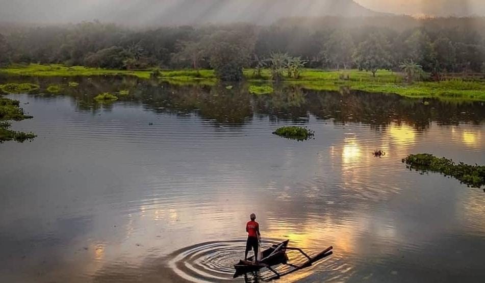 Bendungan Sampean Baru Bondowos.