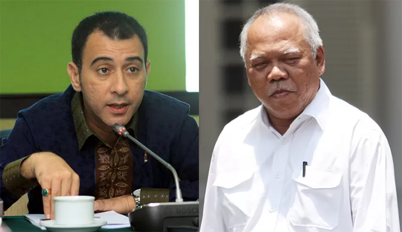 Nasim Khan dan Basuki Hadimuljono (fraksipkb.com & Raka Denny/Jawa Pos)