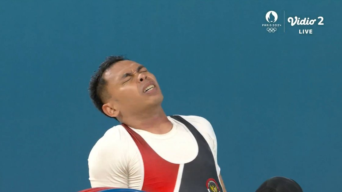 Eko Yuli saat gagal di tiga kali percobaan.