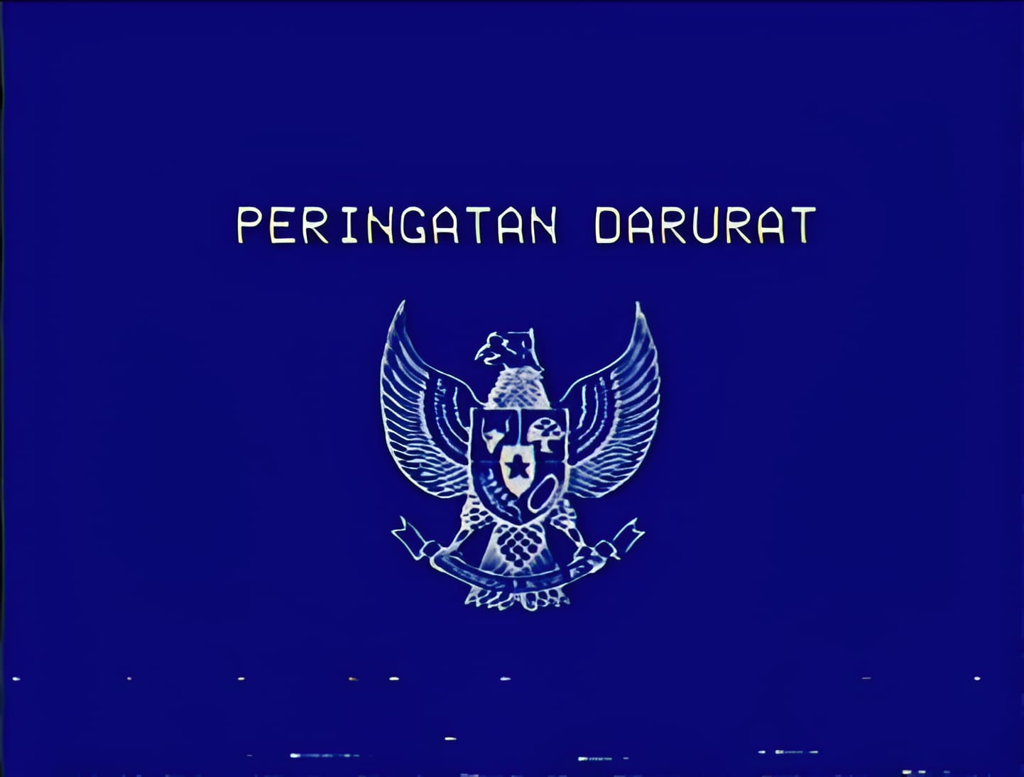 Logo viral garuda berwarna biru. (X)