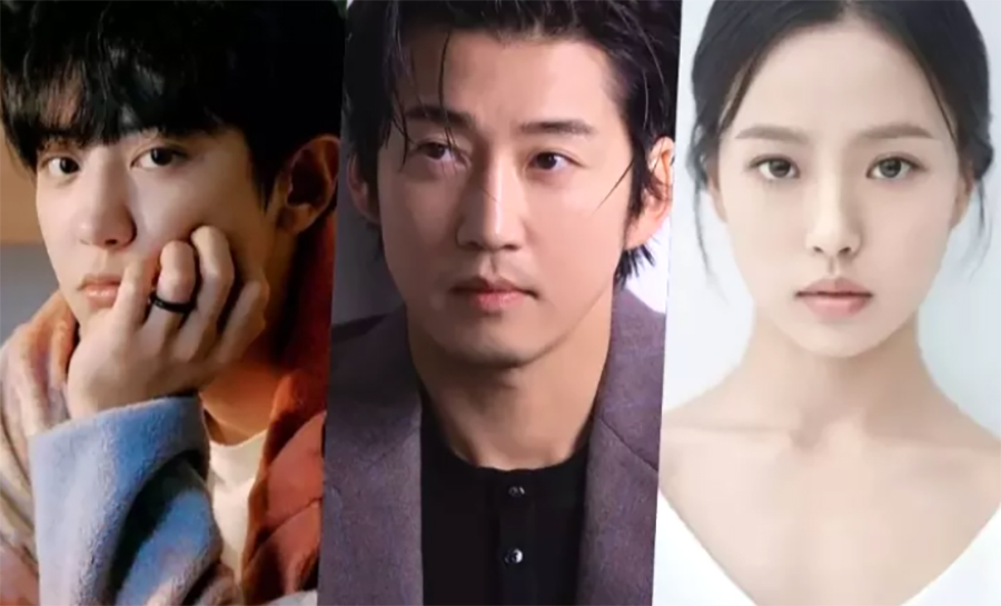 Chanyeol EXO, Yoon Kye Sang, dan Go Min Si dalam Serial The Frog. Sumber foto: Soompi