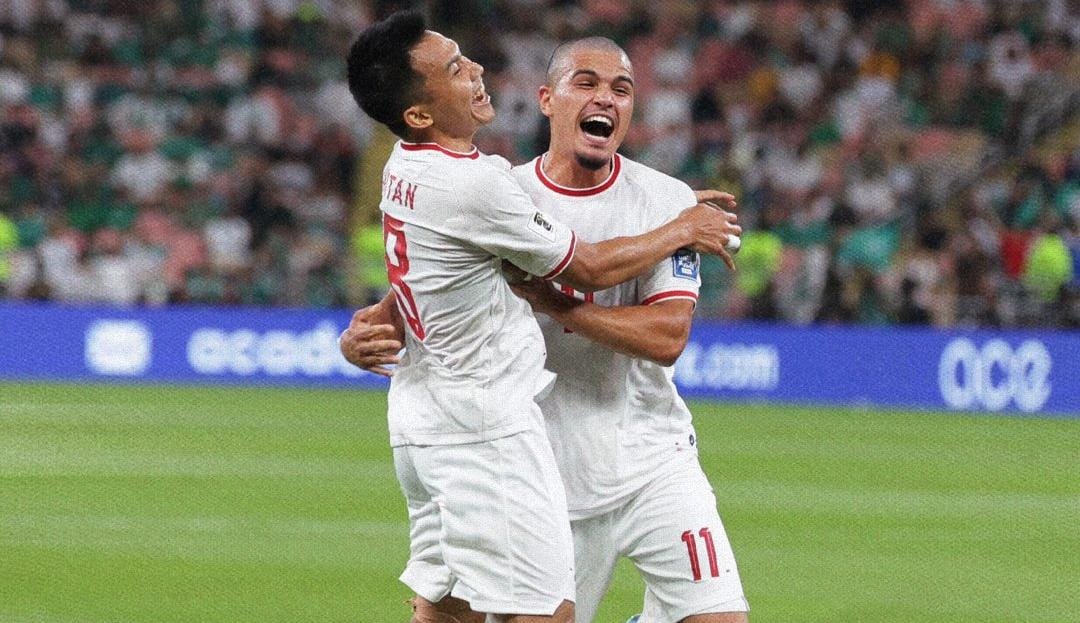 Timnas Indonesia Vs Arab Saudi. (ig @timnasindonesia)