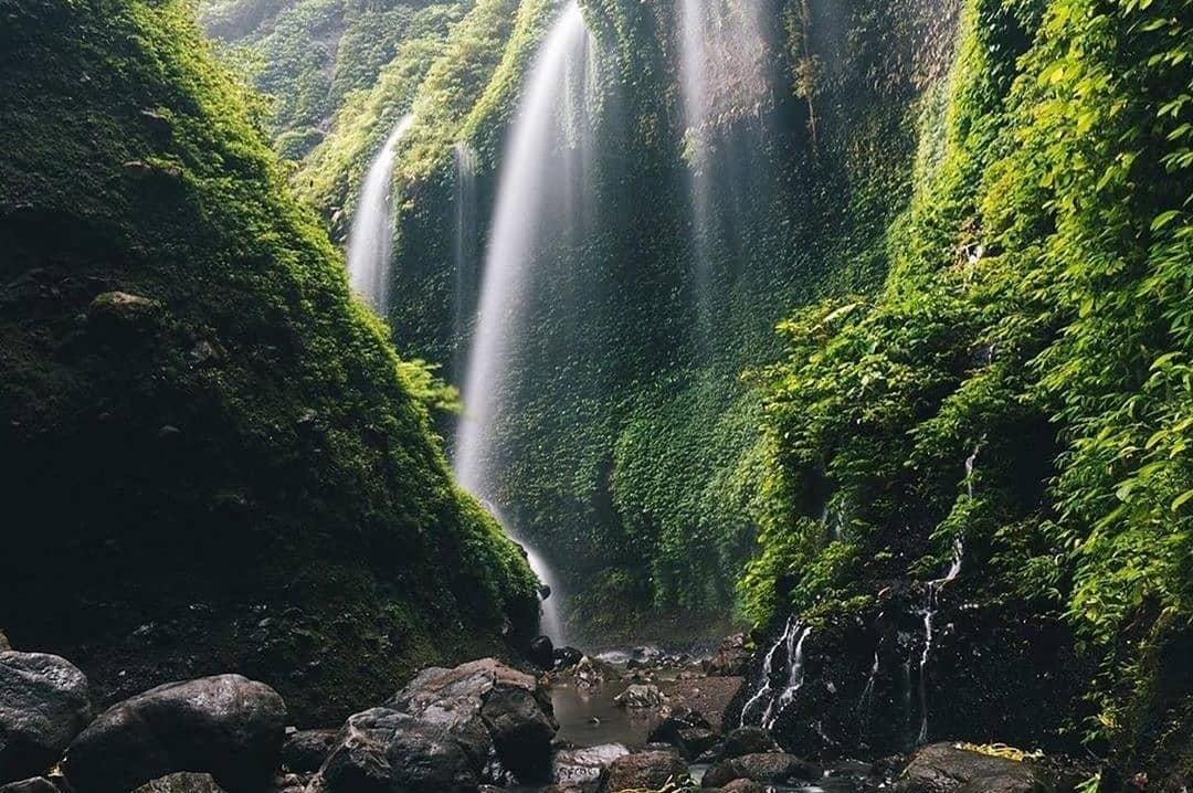 Air Terjun Madakaripura. (ig resmi @airterjunmadakaripura)