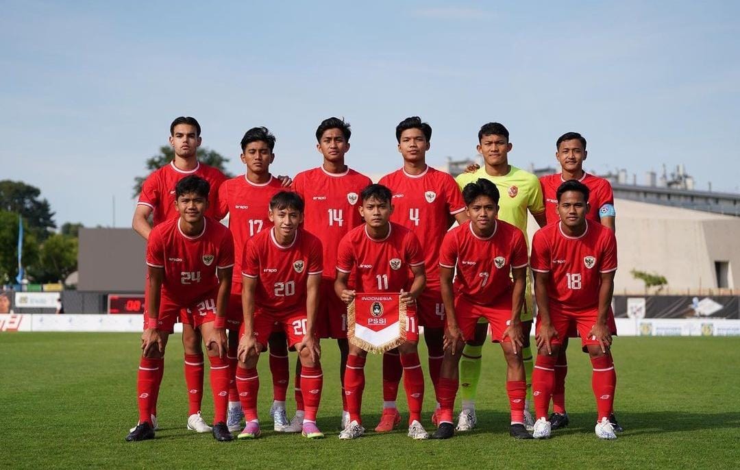 Skuad Timnas Indonesia U-20. (ig resmi @jensraven)