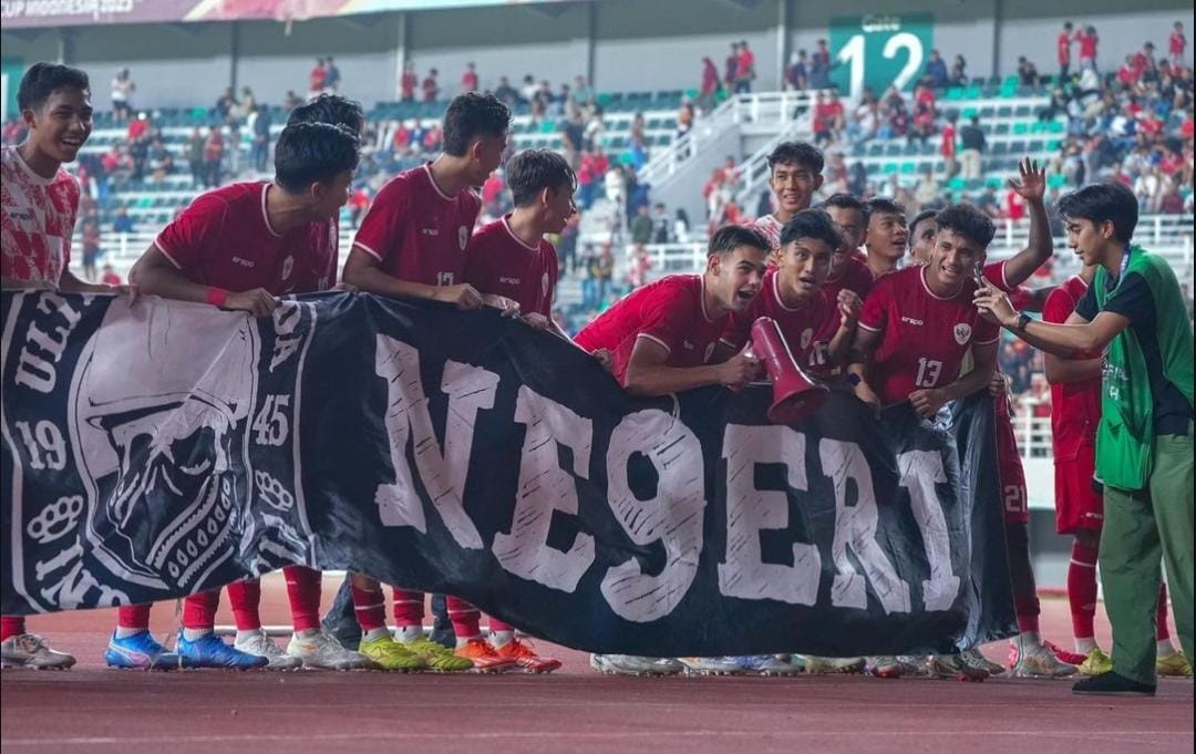 Skuad Timnas Indonesia di Piala AFF U20. (Ig @jensraven9)