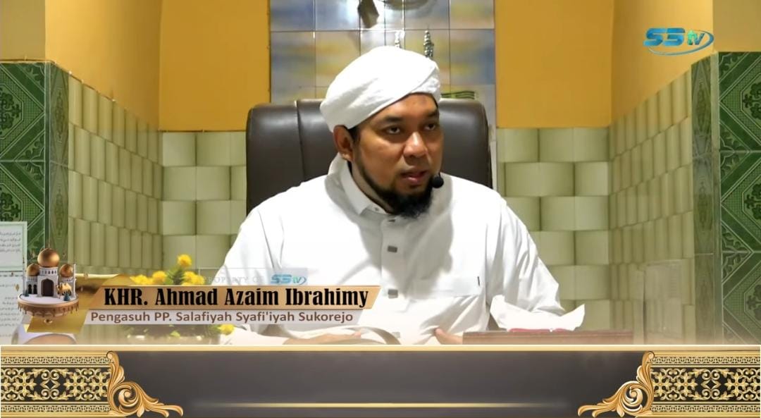 Pengasuh Ponpes Sukorejo KHR Azaim Ibrahimy. (S3TV)