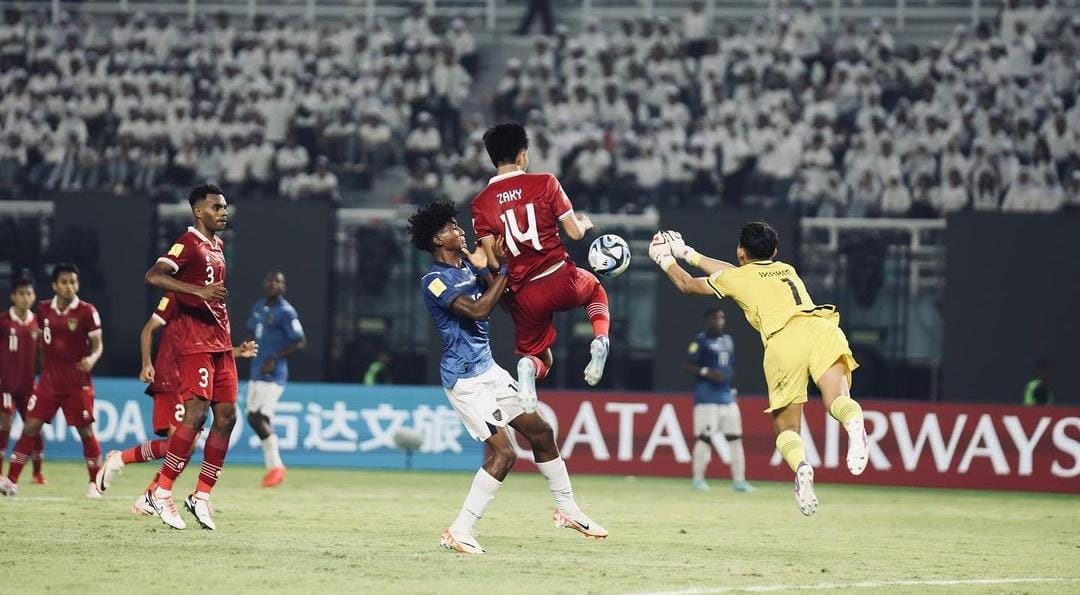 Timnas Indonesia U20. (ig resmi @ikramalgiffari)