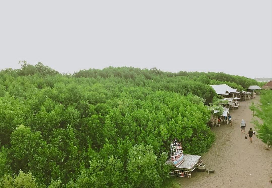 Pantai Dubibir Situbondo. (ig resmi @ekowisatadubibir)