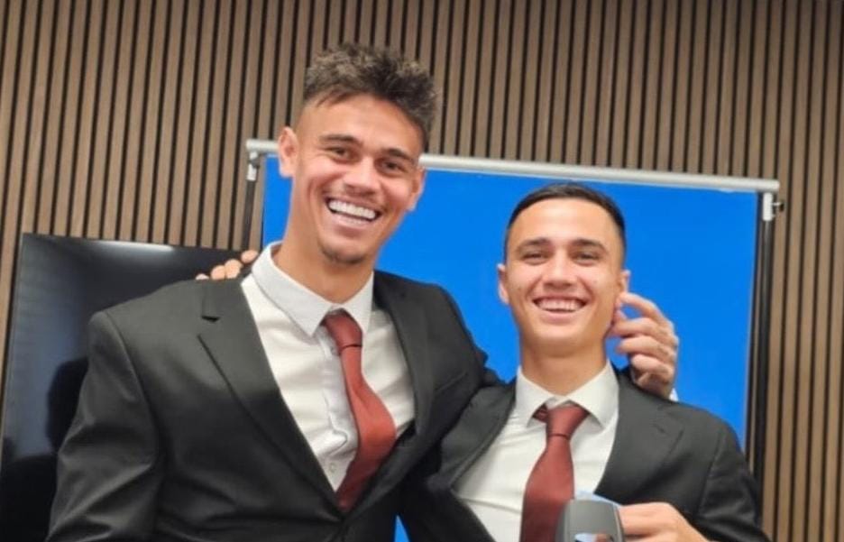 Mees Hilgers dan Eliano Reijnders. (PSSI)