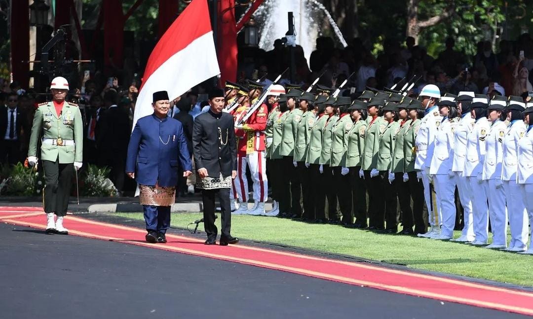 Presiden Prabowo bersama Jokowi. (ig @jokowi)