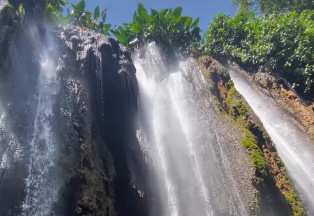 Air Terjun Tirai Bidadari/ ig resmi @airterjun_purba_tirai_bidadari