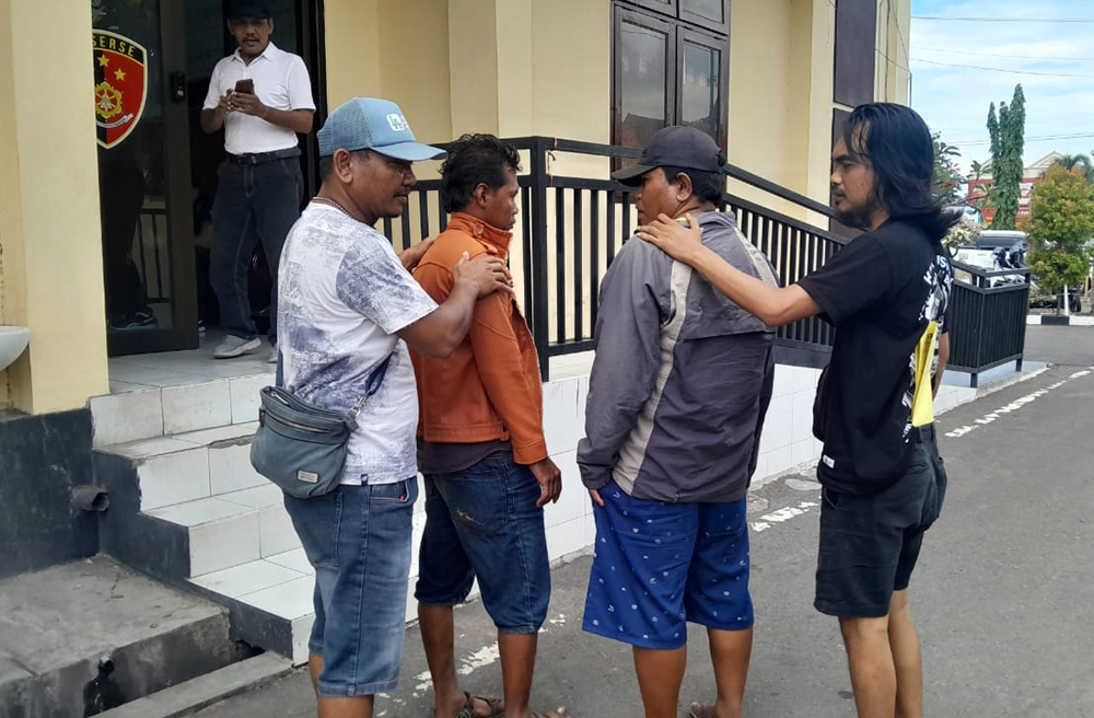 Pelaku begal pantat diamankan di Malpores Situbondo, Rabu (11/12).