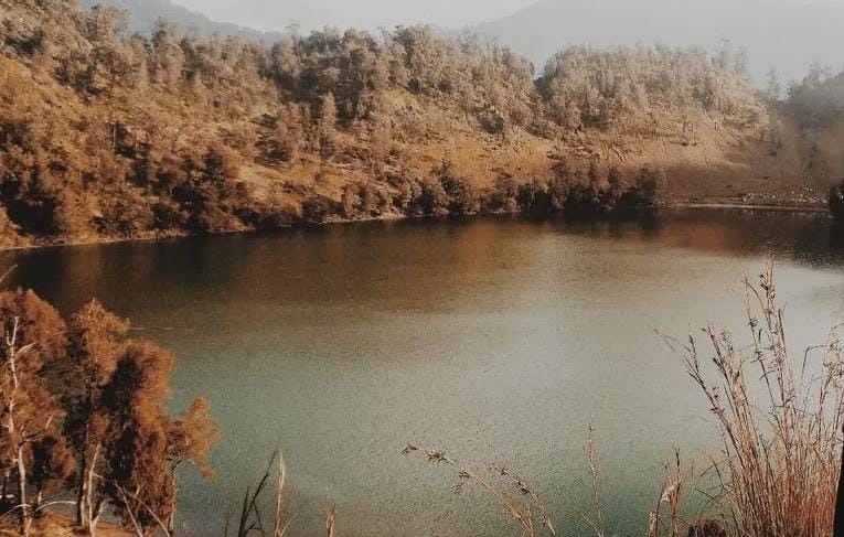 Foto: Ranu Kumbolo di Gunung Semeru/ doc Khoirul Rizal