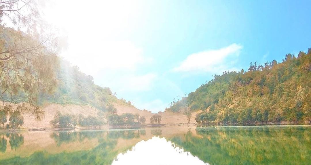 Foto: Ranu Kumbolo di Gunung Semeru/ doc Khoirul Rizal