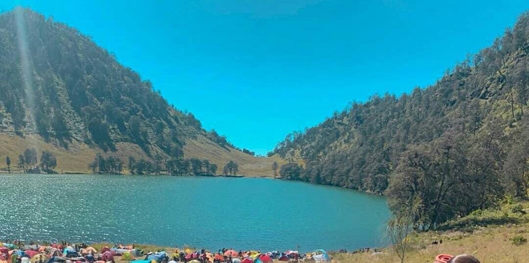 Foto: Ranu Kumbolo di Gunung Semeru/ doc Khoirul Rizal