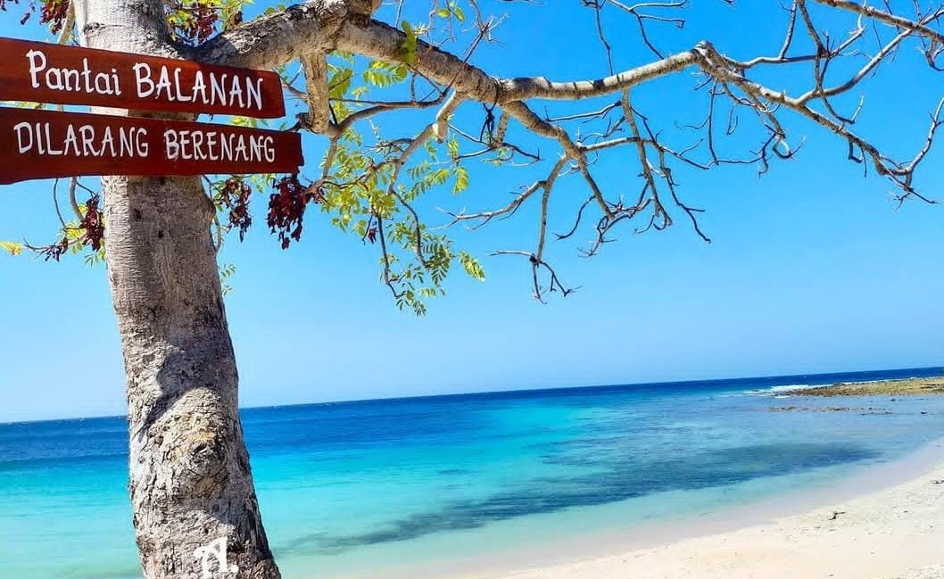 Foto: Pantai Balanan di TN Baluran/ doc Khoirul Rizal