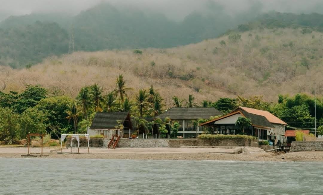Foto: View Labuan Resort, top penginapan terbaik di Pasir Putih Situbondo/ doc Khoirul Rizal