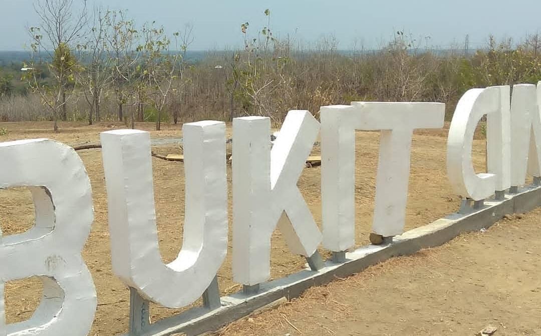 Foto: Kondisi Bukit Cinta viral saat musim kemarau/ doc Khoirul Rizal