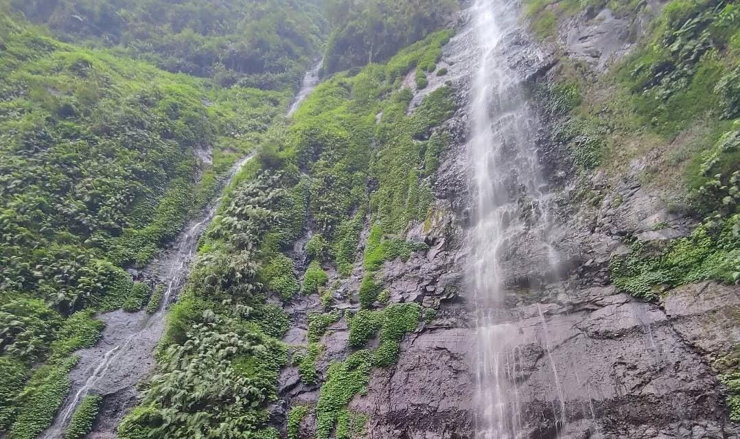 Foto: Pemandangan Air Terjun Tretes/ doc Khoirul Rizal