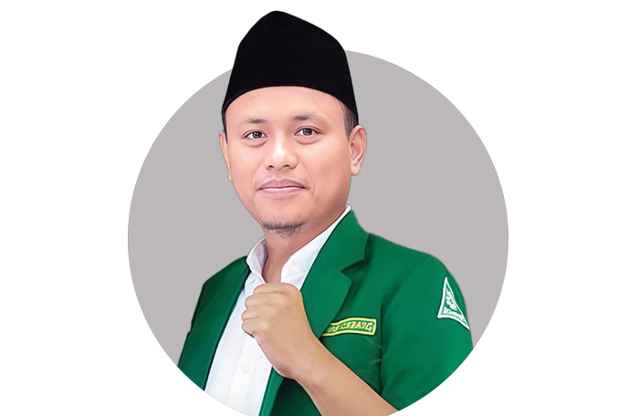 VISIONER: Sebagai Calon Ketua, Johantono siap membawa GP Ansor Situbondo menuju  transormasi organisasi yang adaptif.