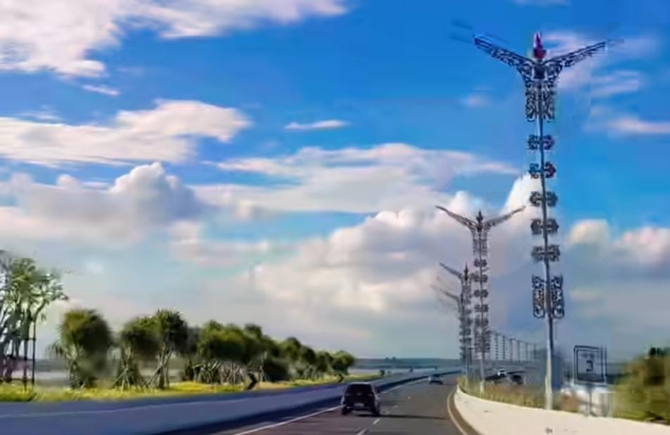Foto: jalan tol di Bali/ doc Khoirul Rizal